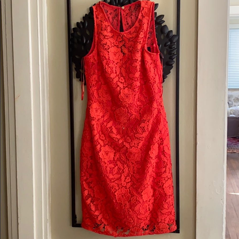 Lace J. Crew Collection Mid-Length Cocktail Dress